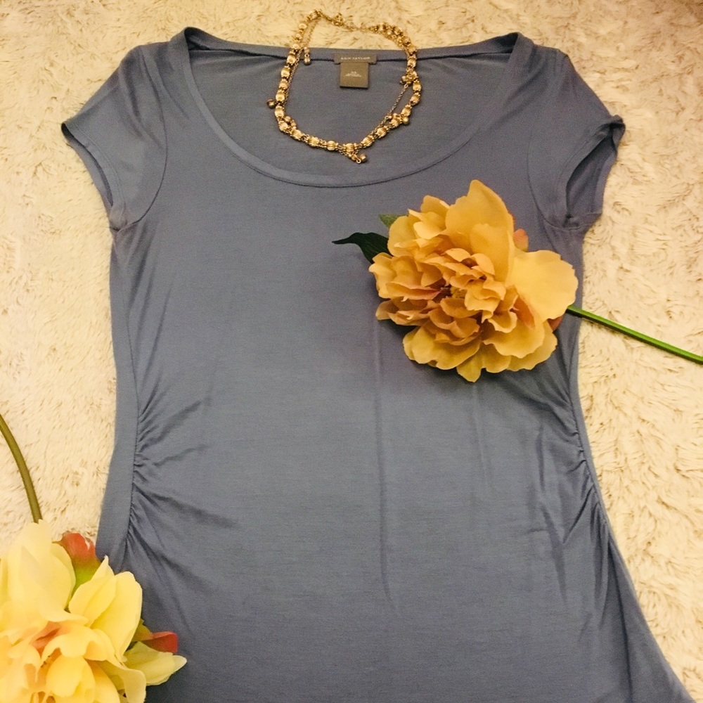 Ann Taylor XS Light Blue Casual Shirt ❤️